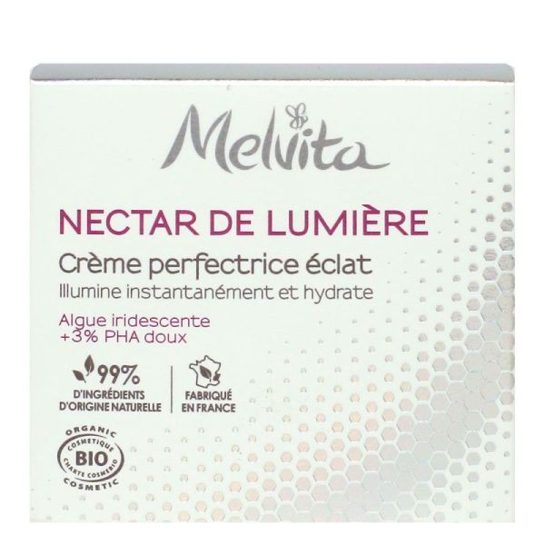 Nectar de lumière crème perfectrice éclat bio 50ml