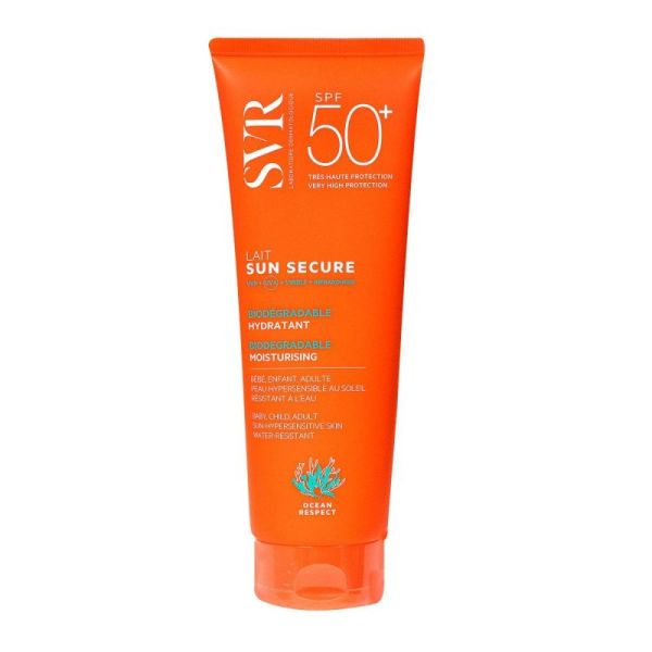 Sun Secure lait hydratant biodégradable SPF50+ 250ml