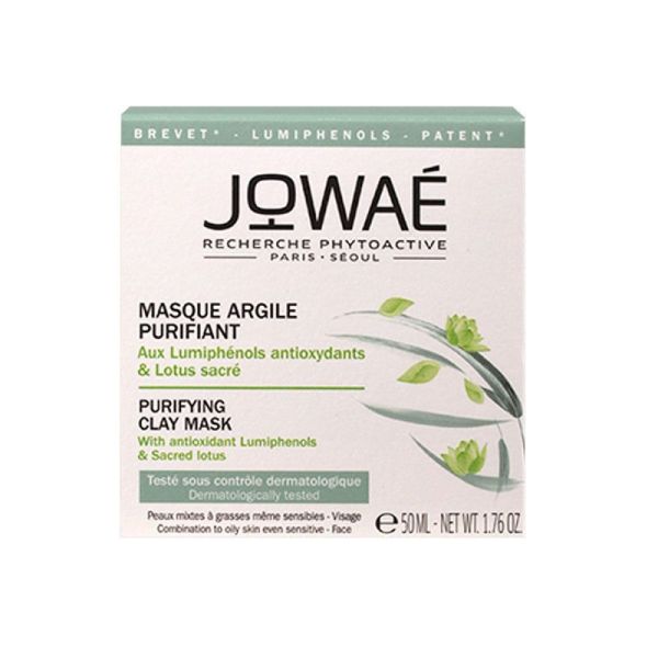 Masque argile purifiant 50ml