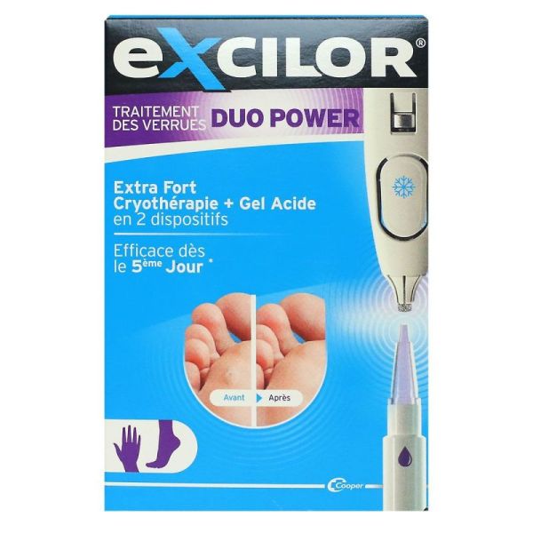 Duo Power traitement des verrues Extra fort mains et pieds 1 kit