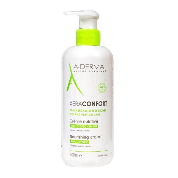 Crème nutritive Xera-mega visage et corps 400ml