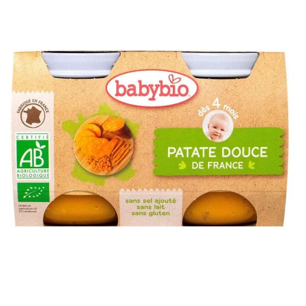 Petit pot Patate Douce 2x130g