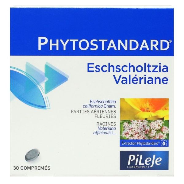 Phytostandard eschscholtzia et valériane 30 comprimés