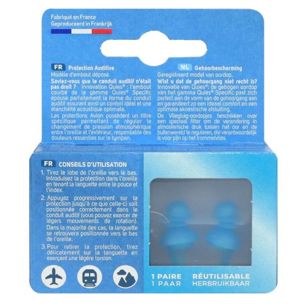 Specific Avion 1 paire protection auditive avec filtre