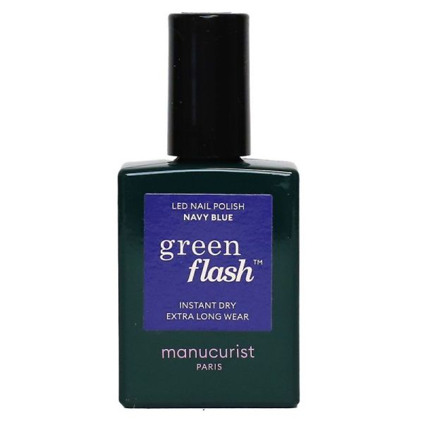 Green Flash vernis à ongle semi-permanent Navy Blue 15ml