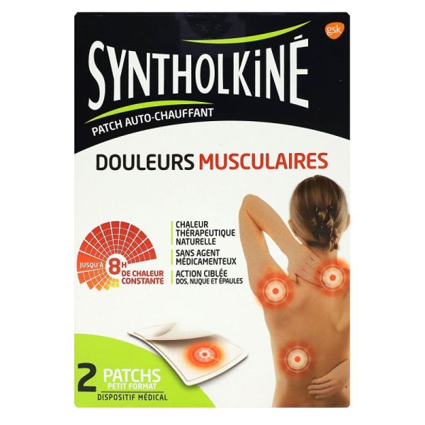 Syntholkiné 2 Patchs chauffants petit format