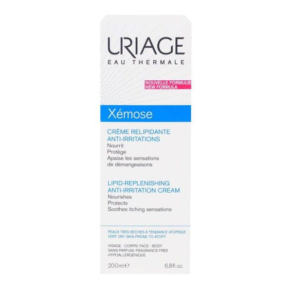 Xémose crème relipidante anti-irritations 200ml