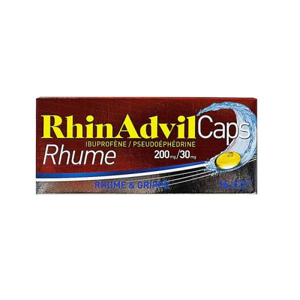 Rhinadvil rhume 20 capsules molles