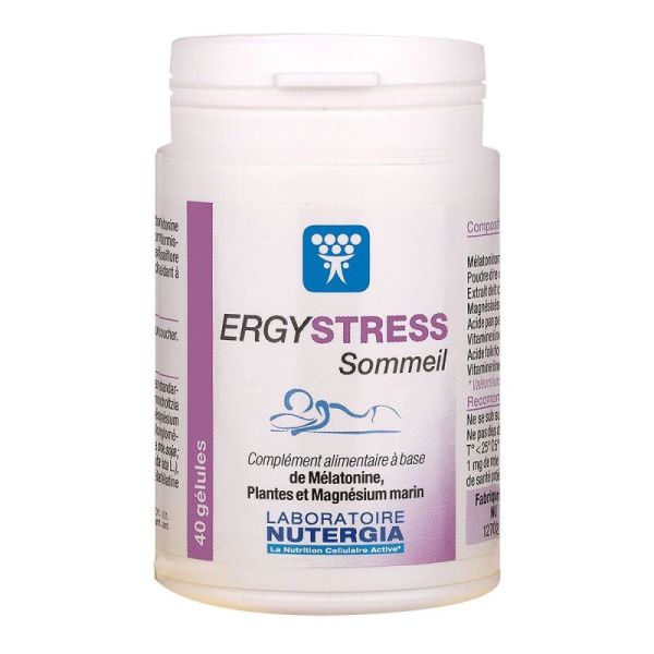 Ergystress sommeil 40 gélules