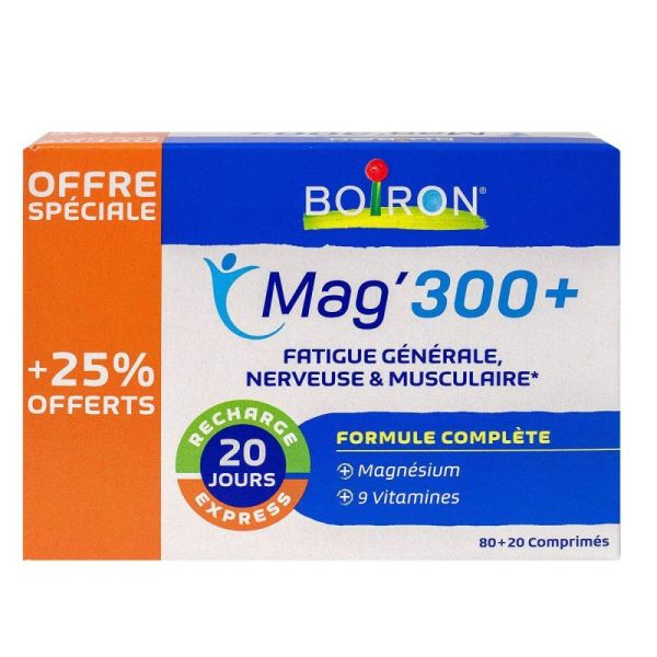 Mag'300+ 100 comprimés