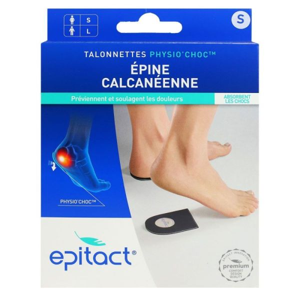 2 talonnettes Physio Choc épine calcanéenne Femme taille S