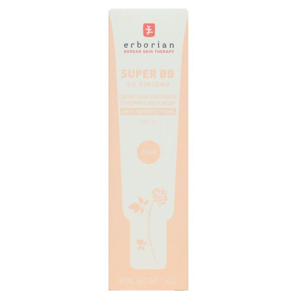 Super BB au ginseng crème soin couvrante SPF20 teinte claire 40ml