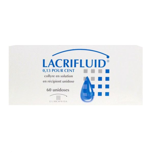 Lacrifluid collyre 60 unidoses