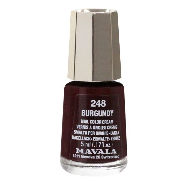 Mini color vernis à ongles 5ml 248 Burgundy