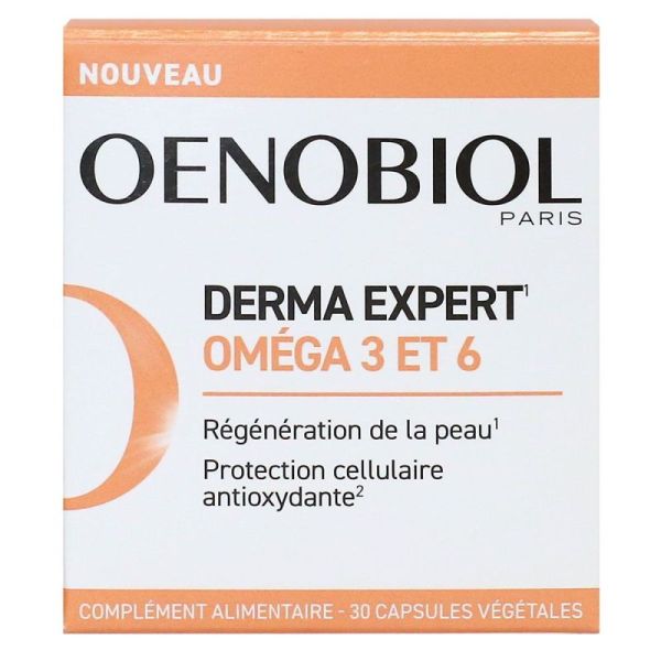 Derma Expert Omega 3 et 6 30 capsules