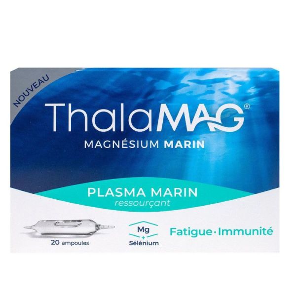 Plasma marin fatigue immunité 20 ampoules