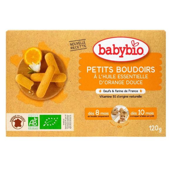 Petits boudoirs orange douce 120g