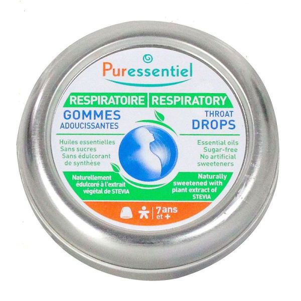 Gommes adoucissantes respiratoires stévia 45g