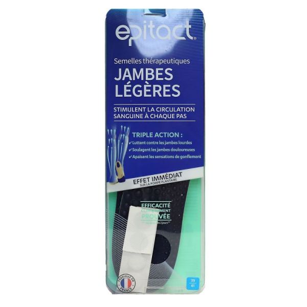 Semelles jambes légères taille 39-41