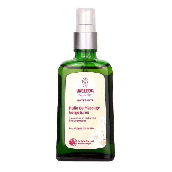 Huile de massage vergetures 100ml