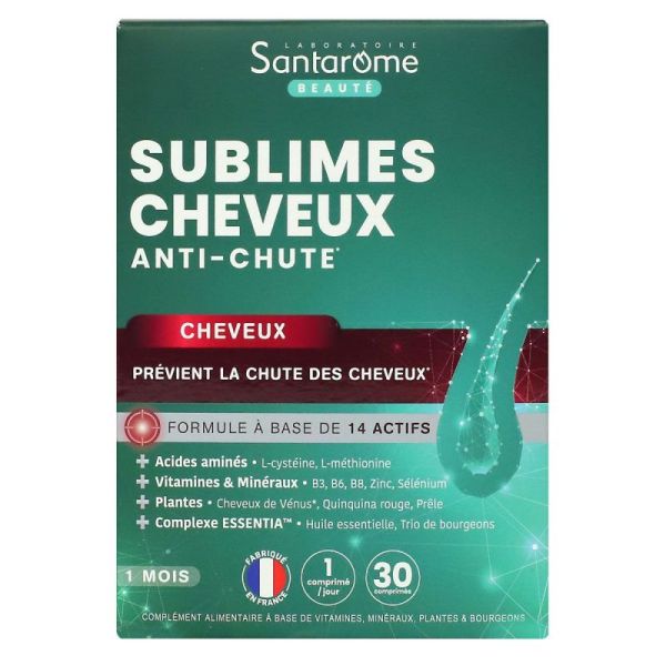 Sublimes Cheveux anti-chute 30 comprimés