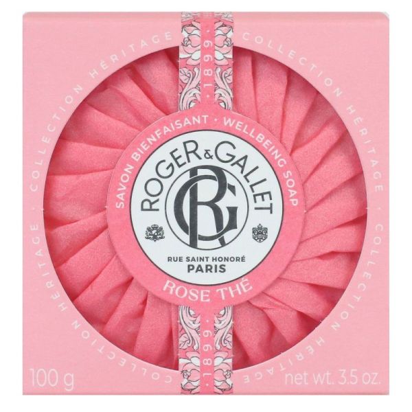 Rose Thé savon bienfaisant 100g