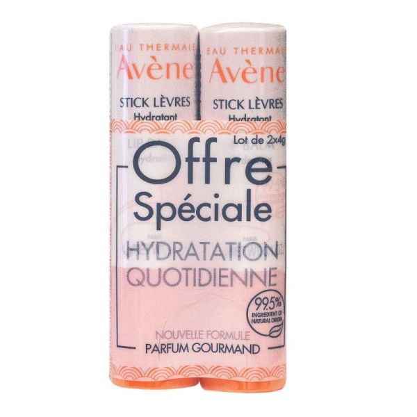 Stick lèvres hydratation quotidienne 2x4g