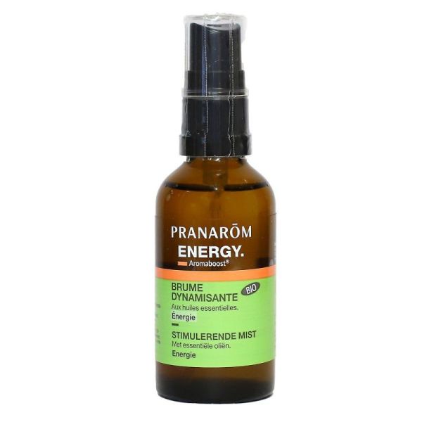 Aromaboost Energy énergie brume dynamisante bio 50ml