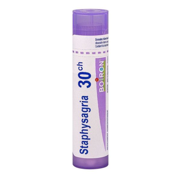 Staphysagria tube granules 30CH