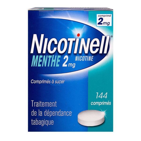 2mg comprimés à sucer menthe - 2mg comprimés à sucer à la menthe x144