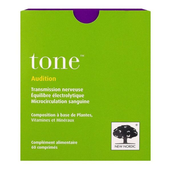 Tone audition 60 comprimés