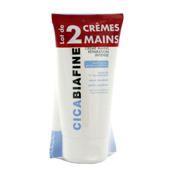 Duo crème mains réparation intense 2x75ml