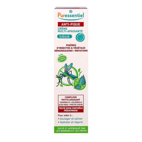 Crème multi-apaisante anti-pique bébé 40ml