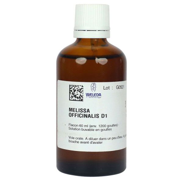 Melissa officinalis D1 gouttes 60ml