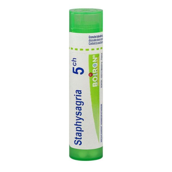 Staphysagria tube granules 5CH