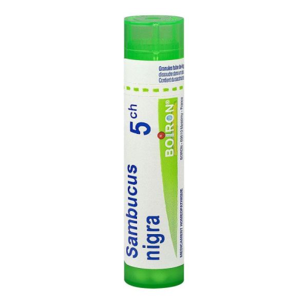 Sambucus nigra tube granules 5CH