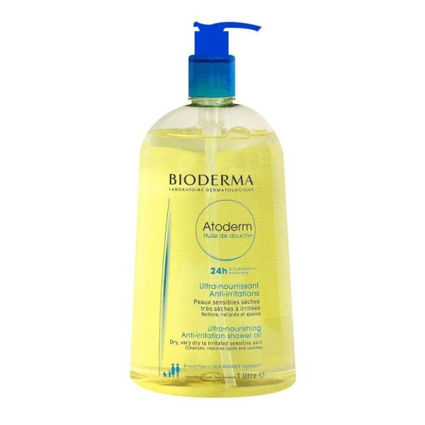 Atoderm huile de douche nettoyante 1000ml