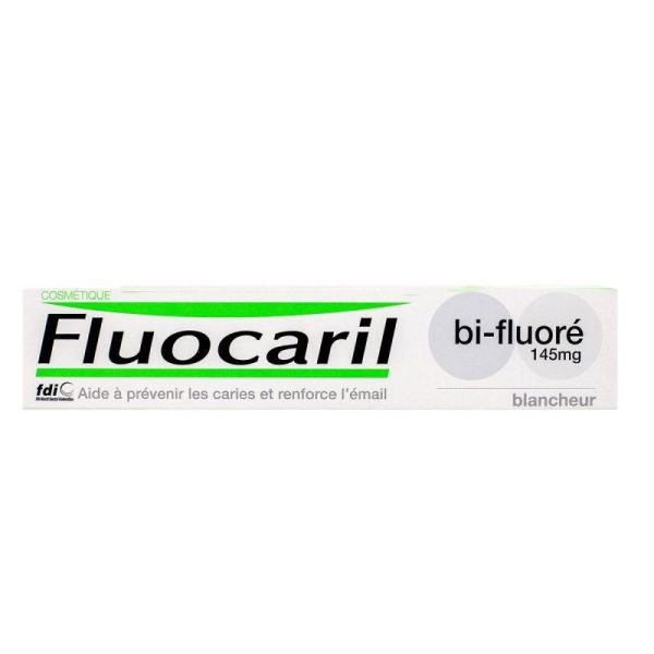 Dentifrice blancheur bi-fluoré 145mg 75ml