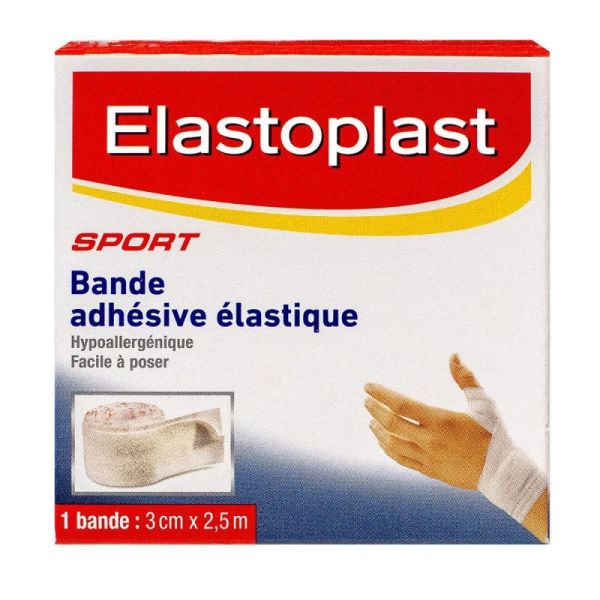 Bande adhésive élastique 3cmx2,5m