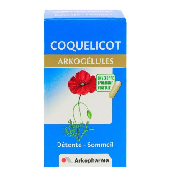 Arkogélules coquelicot 45 gélules