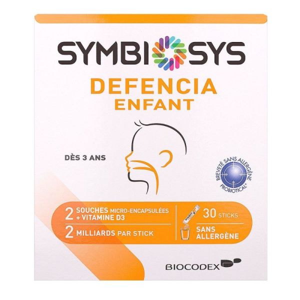 Symbiosys Defencia enfant 30 sticks