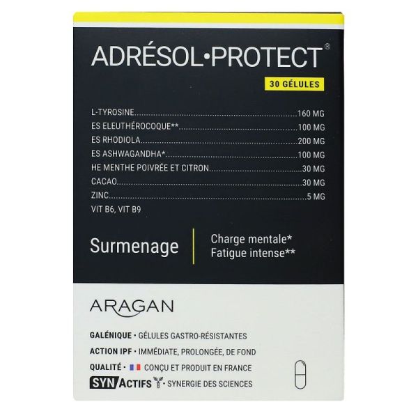 Adresol Protect surmenage charge mentale 30 gélules