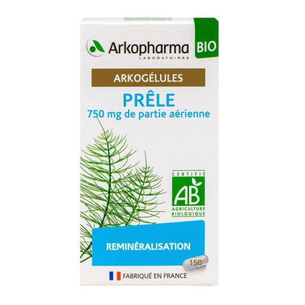 Arkogélules prêle bio 750mg partie aérienne 150 gélules