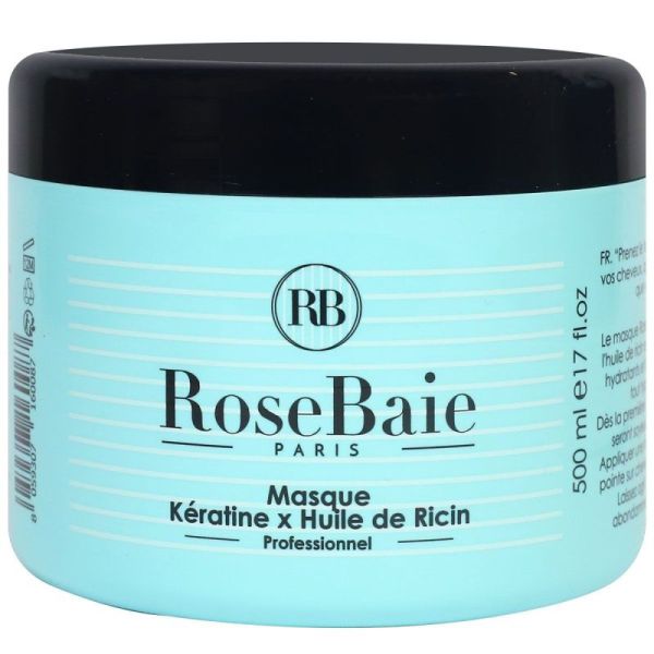 Masque Kératine et huile de ricin 500ml