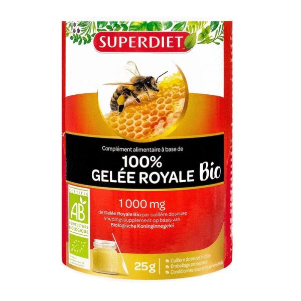 Gelée royale bio pot 25g