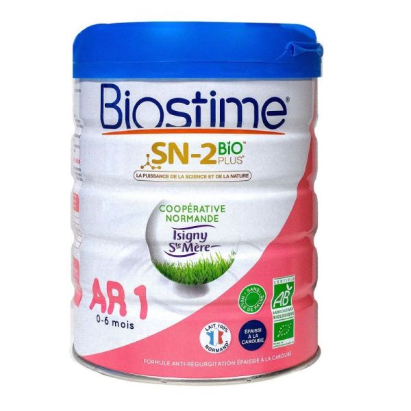 Lait AR 0-12 mois SN-2 bio plus 800g