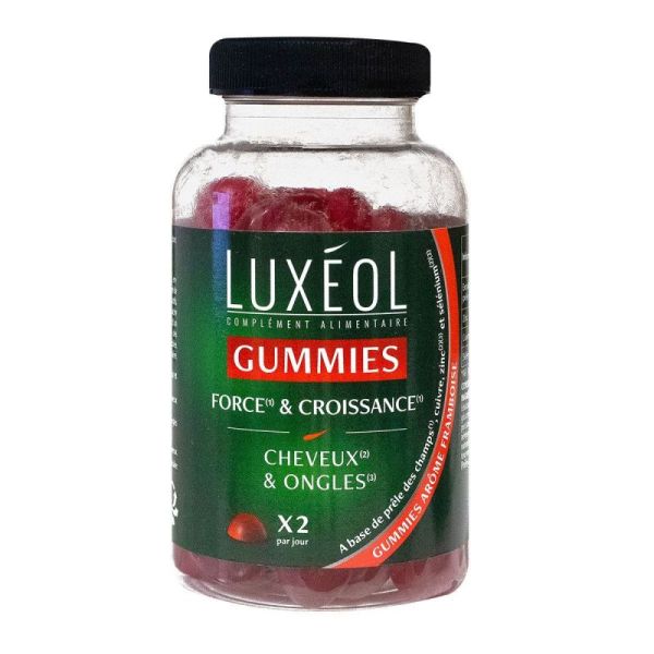 Force et croissance cheveux et ongles 60 gummies