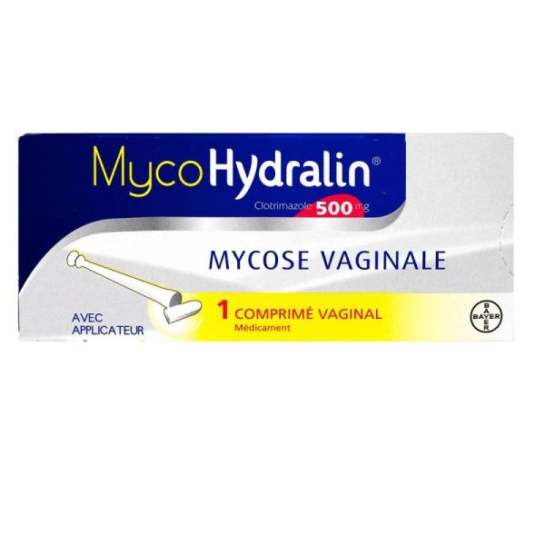 Myco Hydralin 500mg 1 comprimé vaginal