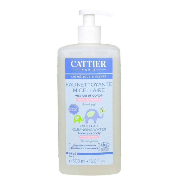 Bébé eau nettoyante micellaire 500ml