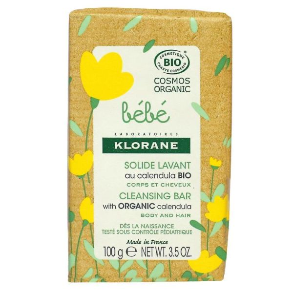 Bébé solide lavant bio 100g